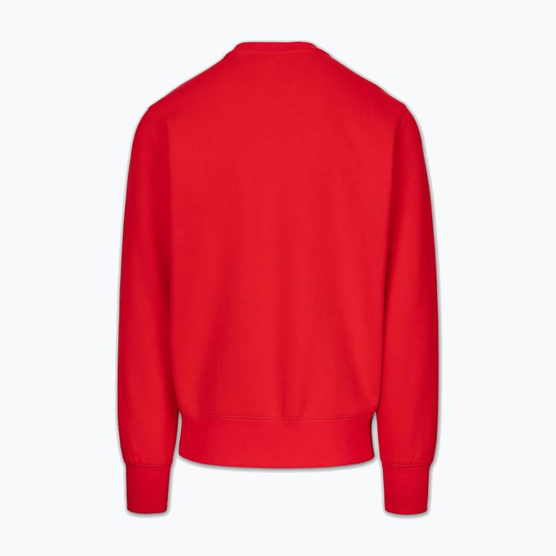 Herren Sweatshirt Pitbull So Cal Crewneck fluorescent red 5