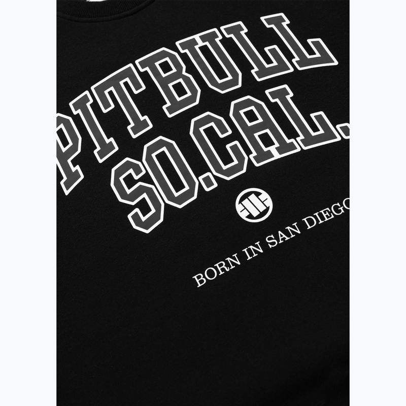 Herren-Sweatshirt Pitbull So Cal Crewneck black 5