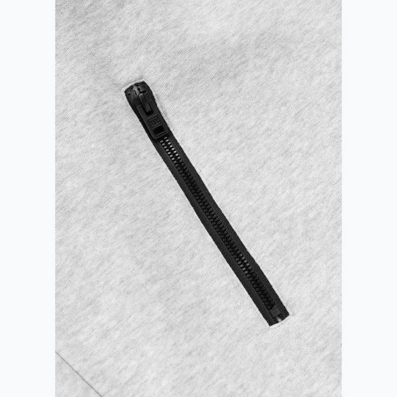 Herren Kapuzenpullover Pitbull Gibson Hooded black/grey melange 7