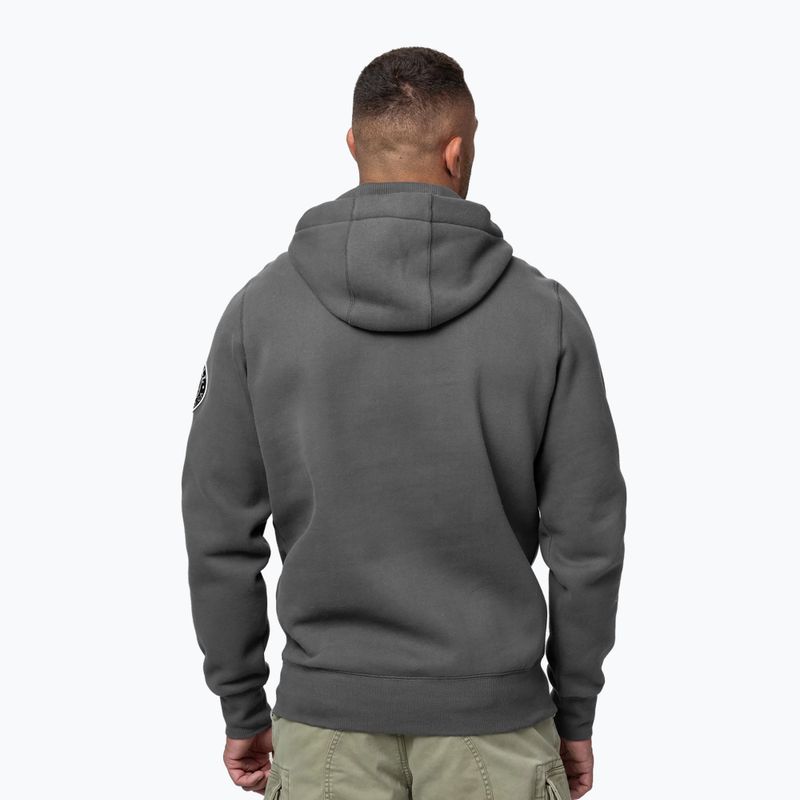 Herren Hoodie Pitbull Norton Hooded graphite 3