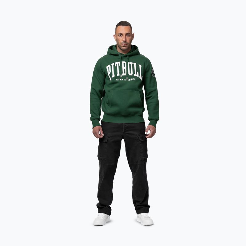Herren Hoodie Pitbull Norton Hooded hunter green 2
