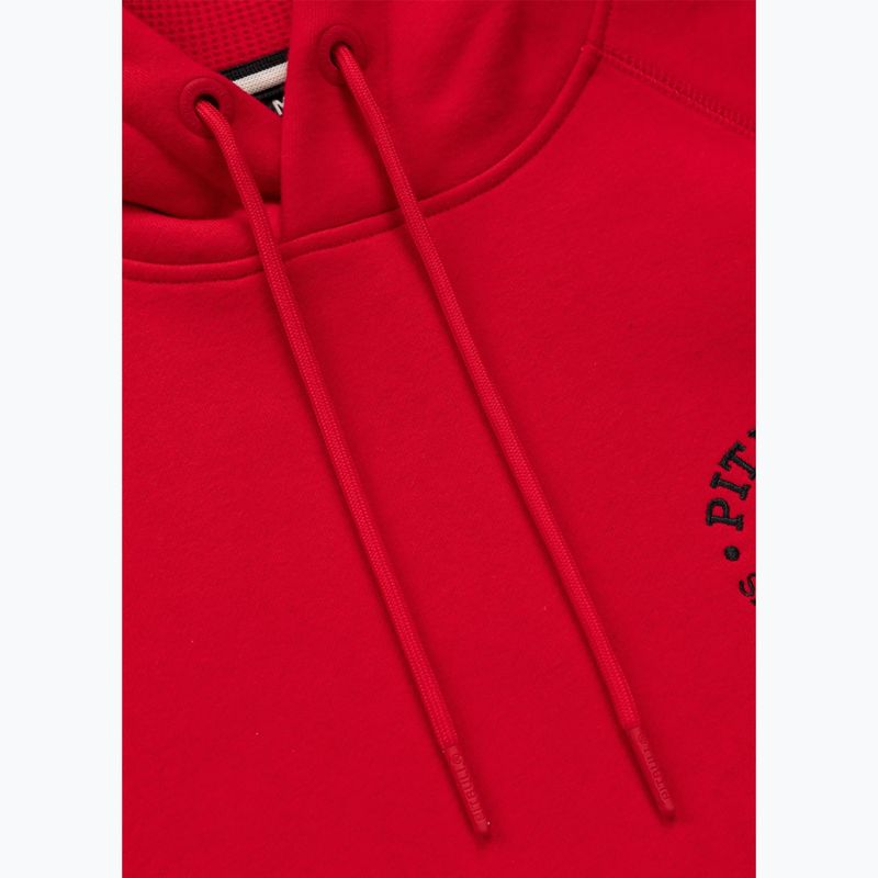 Herren Hoodie Pitbull San Diego Ca Hooded red 6