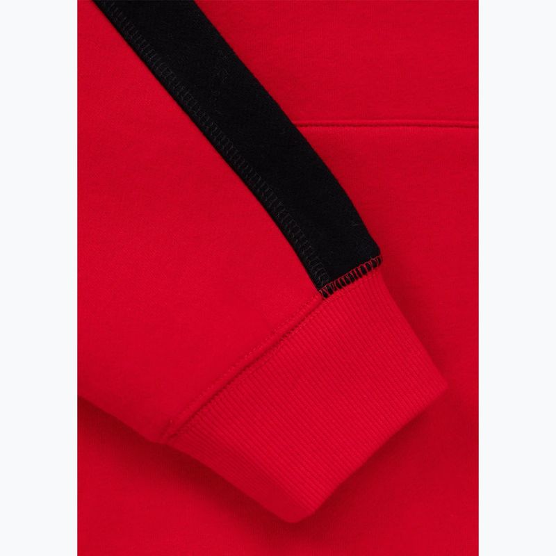 Herren Hoodie Pitbull San Diego Ca Hooded red 8