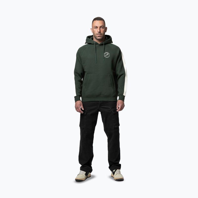 Herren-Hoodie Pitbull San Diego Ca dark green 2