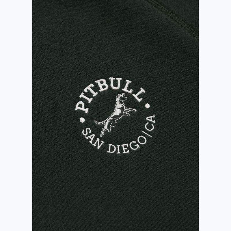 Herren-Hoodie Pitbull San Diego Ca dark green 7