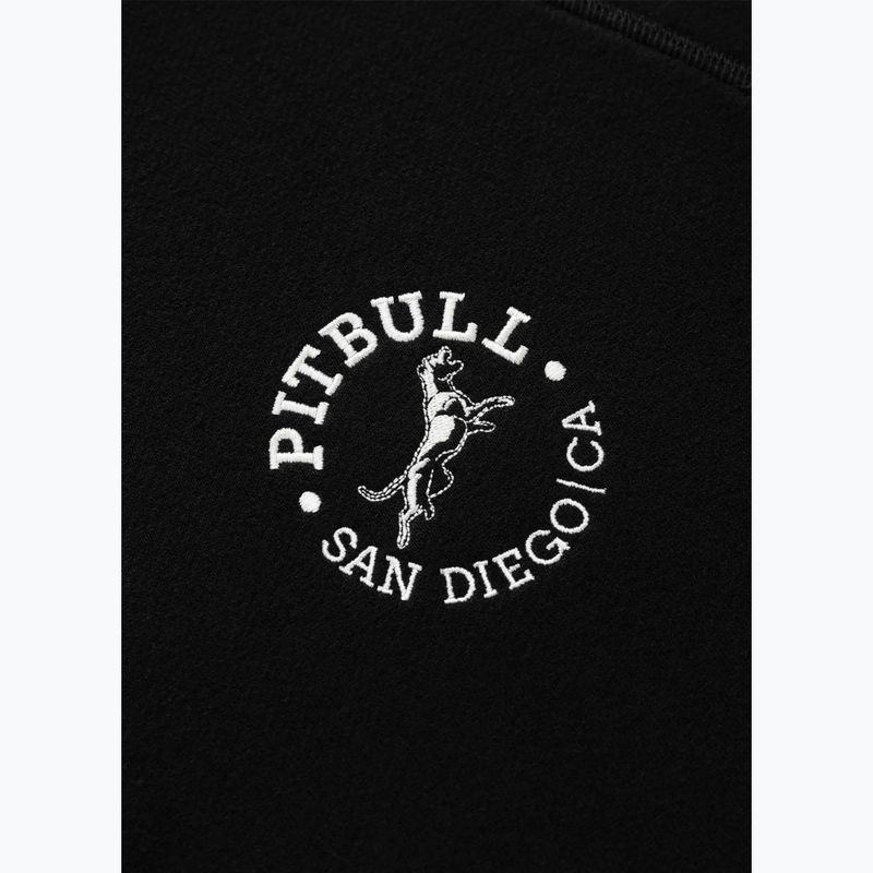 Herren-Hoodie Pitbull San Diego Ca Hooded black 7