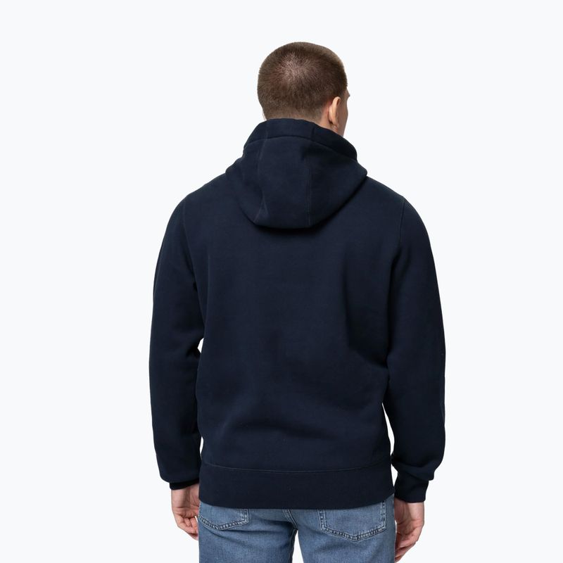 Herren Hoodie Pitbull So Cal Hooded dark navy/red 3