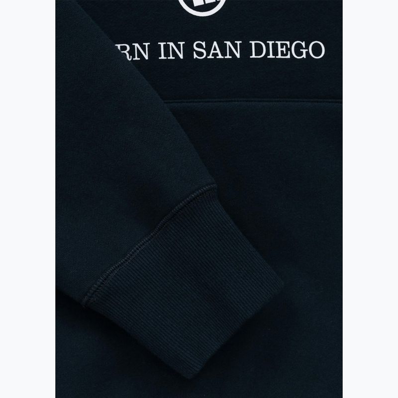 Herren Hoodie Pitbull So Cal Hooded dark navy/red 8