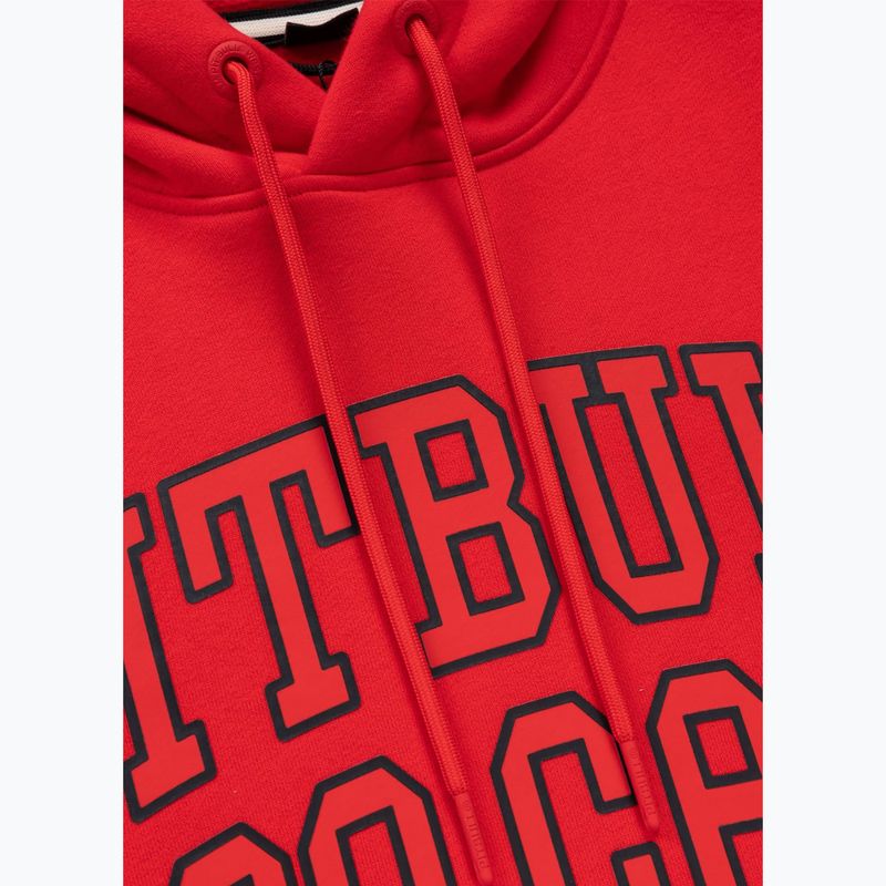 Herren Hoodie Pitbull So Cal Hooded fluorescent red 6