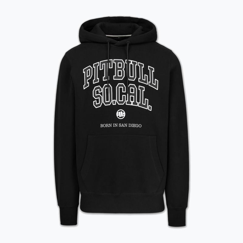 Herren Hoodie Pitbull So Cal Hooded black 3