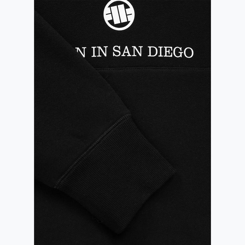 Herren Hoodie Pitbull So Cal Hooded black 8