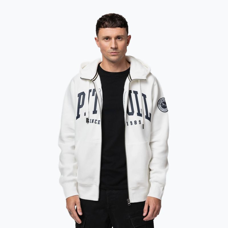 Herren Kapuzenjacke Pitbull Norton Hooded Zip off white 5