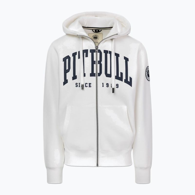 Herren Kapuzenjacke Pitbull Norton Hooded Zip off white 7