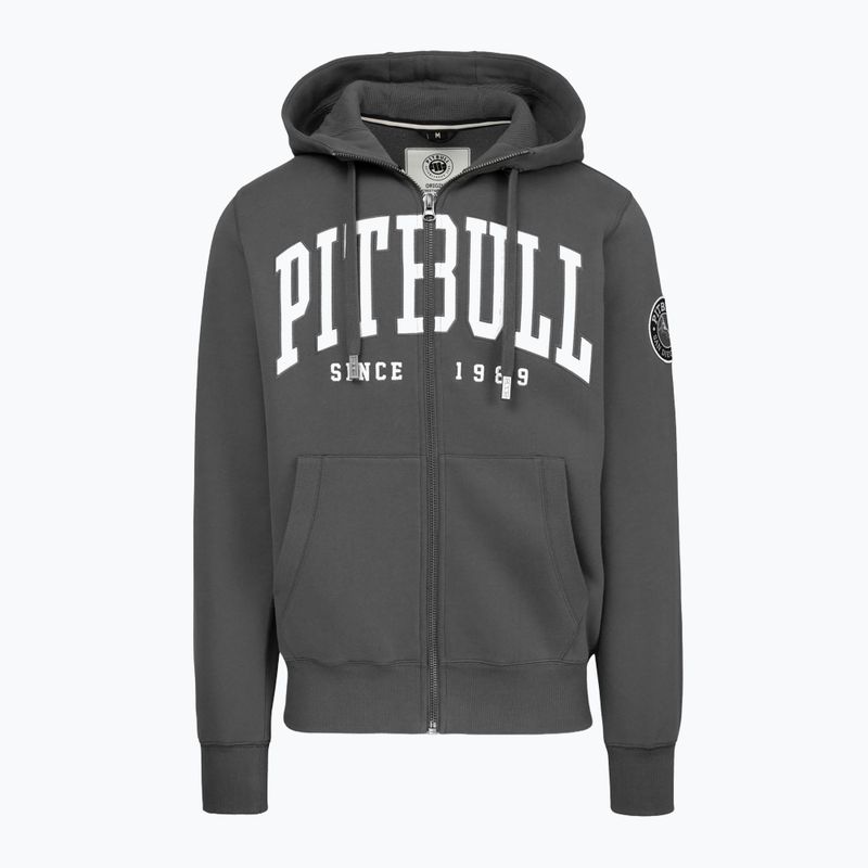 Herren Kapuzenjacke Pitbull Norton Hooded Zip graphite 5