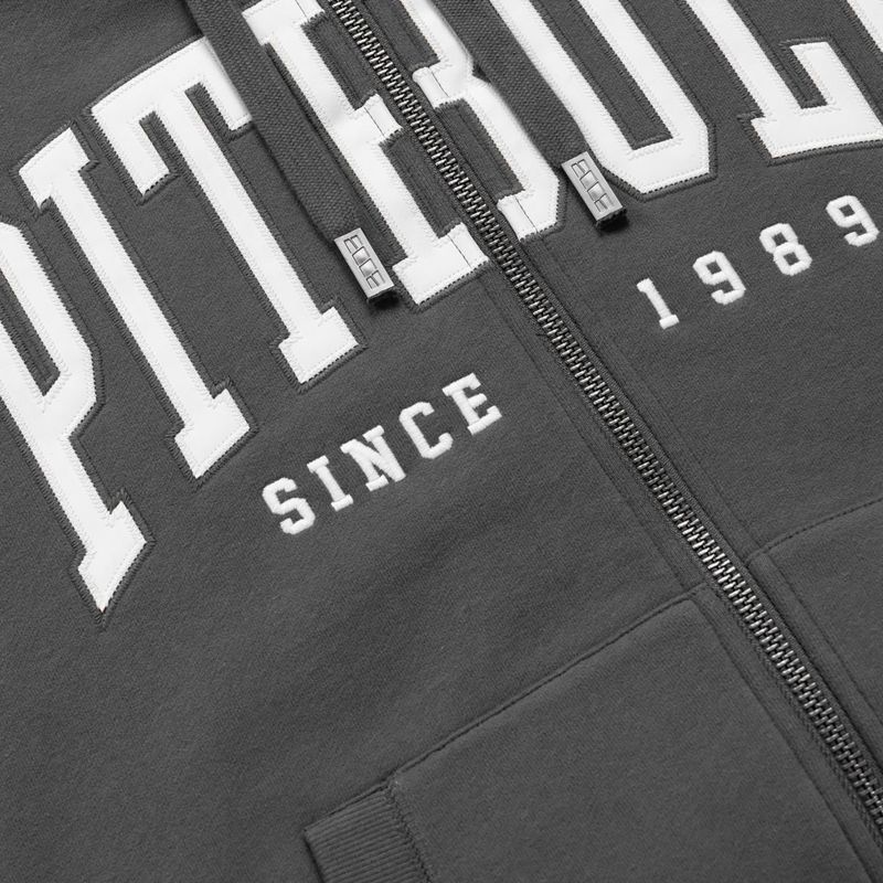 Herren Kapuzenjacke Pitbull Norton Hooded Zip graphite 9