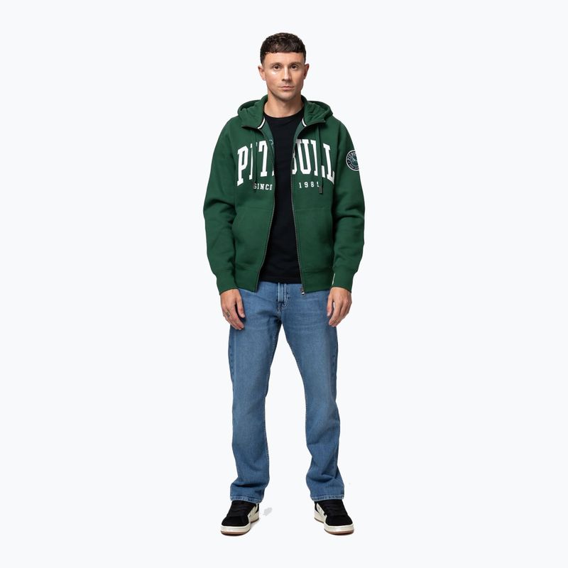 Herren-Hoodie Pitbull Norton Hooded Zip hunter green 2