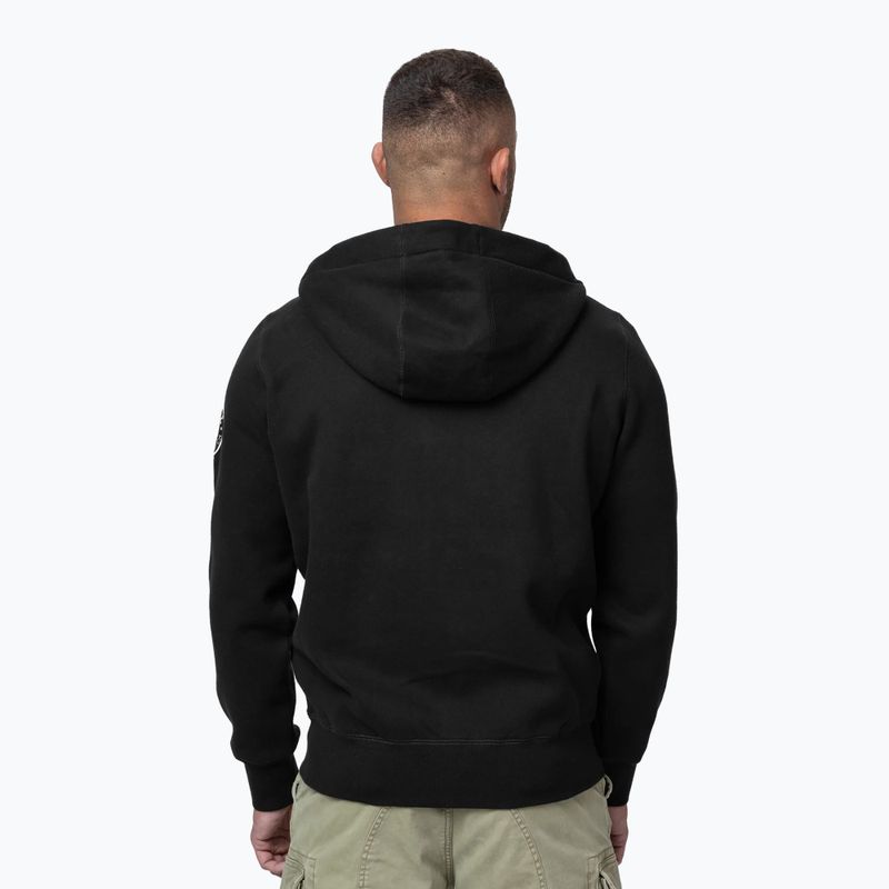 Herren Kapuzenjacke Pitbull Norton Hooded Zip black 3