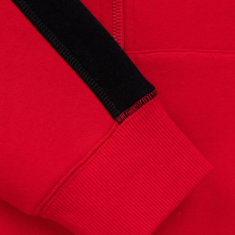 Herren-Hoodie mit Kapuze und Reißverschluss Pitbull San Diego Ca red 9