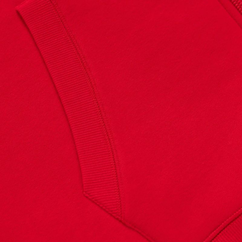 Herren-Hoodie mit Kapuze und Reißverschluss Pitbull San Diego Ca red 10