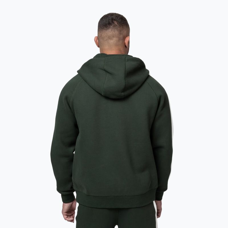 Herren Kapuzenjacke Pitbull San Diego Ca mit Kapuze und Reißverschluss dark green 3