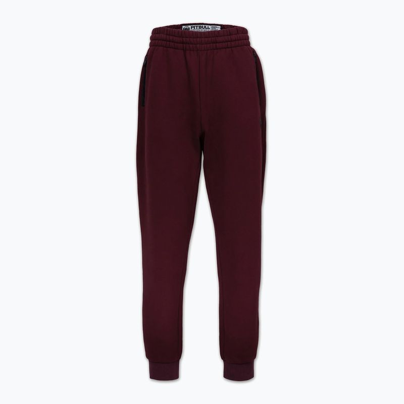 Herrenhose Pitbull Hilltop Track Hatton burgundy 5