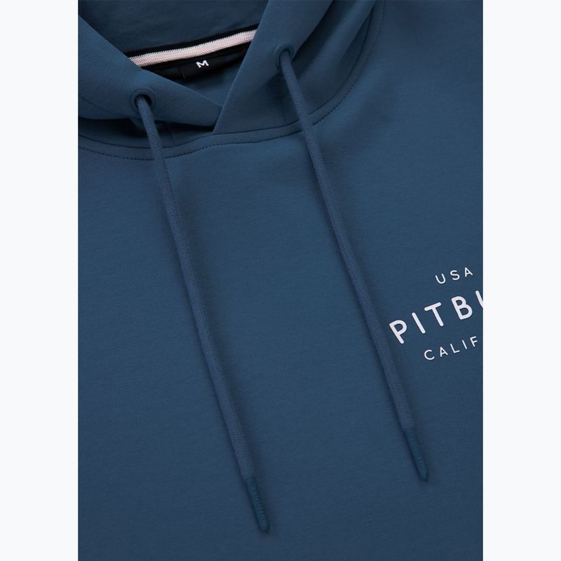 Herren-Hoodie Pitbull Sampson Hooded Sweatshirt petrol blue 7