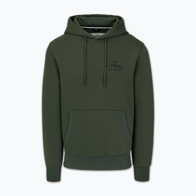 Herren Hoodie Pitbull Sampson Hooded Sweatshirt old green 4