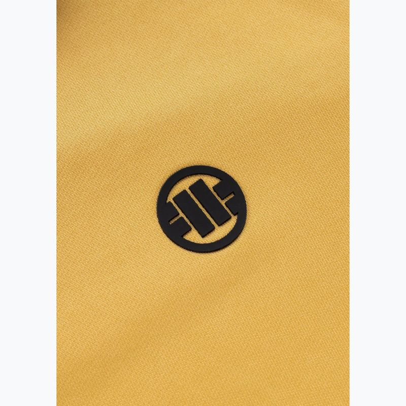 Herren Sweatshirt Pitbull Trackjacket Tape Logo Terry Group pale yellow 10