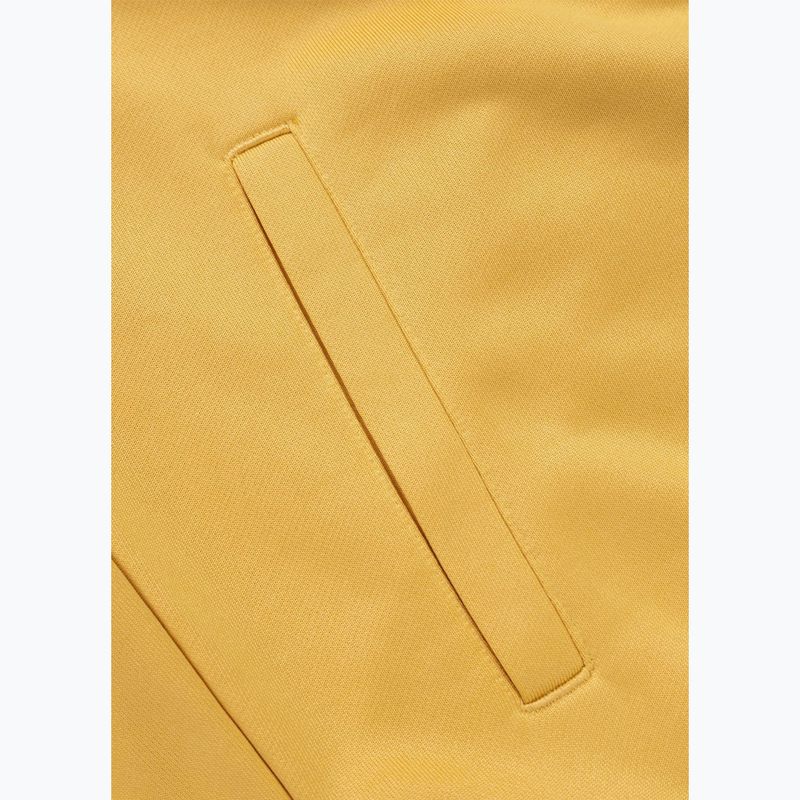 Herren Sweatshirt Pitbull Trackjacket Tape Logo Terry Group pale yellow 11