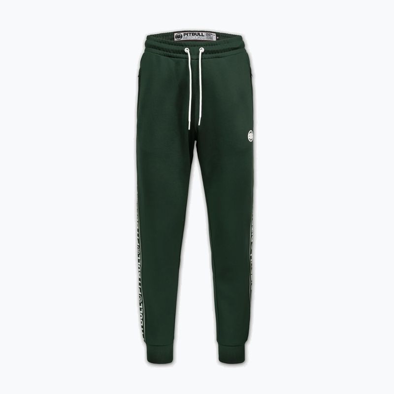 Herren-Jogginghose Pitbull Trackpants Tape Logo Terry Group bottle green 6