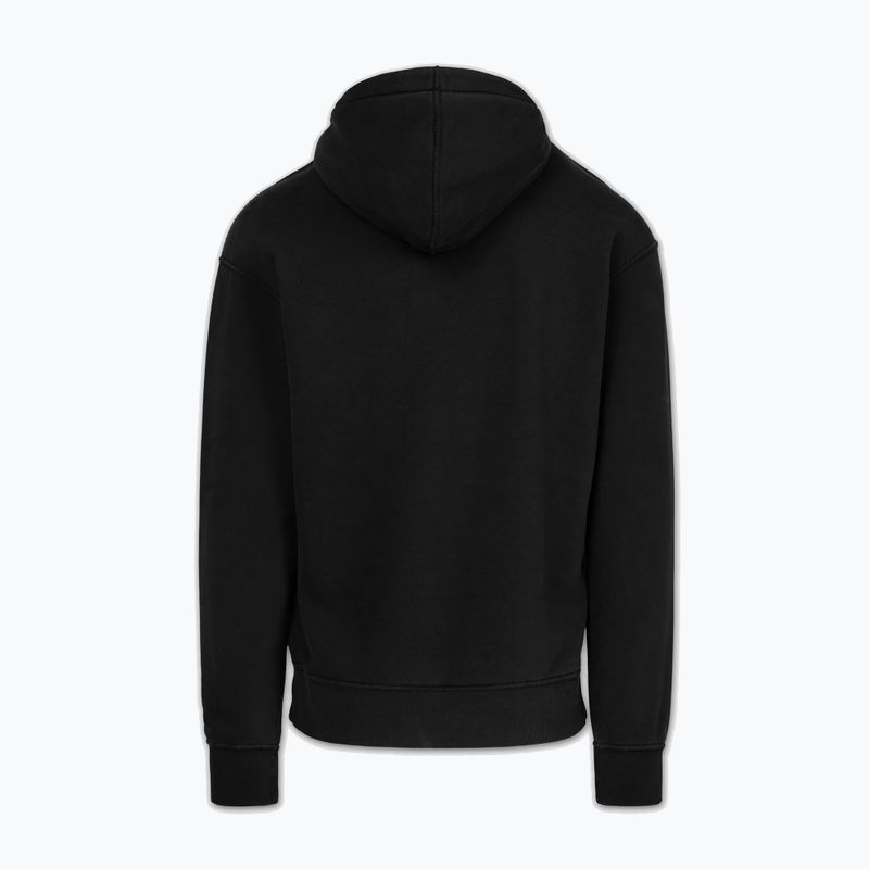 Herren Hoodie Pitbull Orlando Hooded washed dark graphite 4