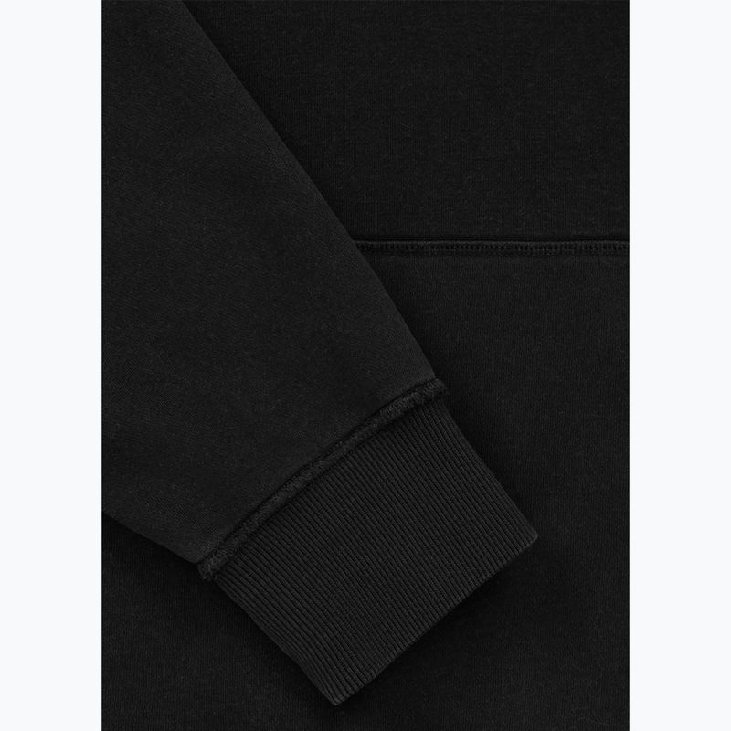 Herren Hoodie Pitbull Orlando Hooded washed dark graphite 6