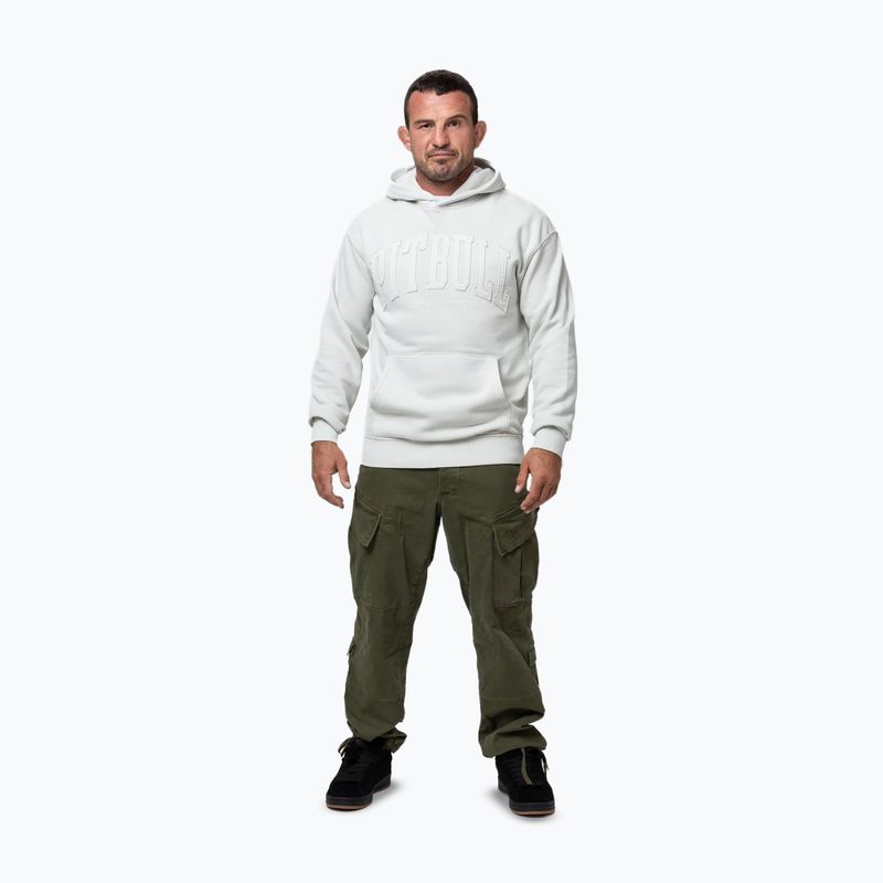 Herren Hoodie Pitbull Orlando Hooded white stone 2