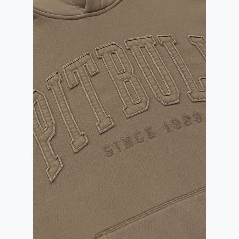 Herren-Hoodie Pitbull Orlando Hooded coyote brown 3