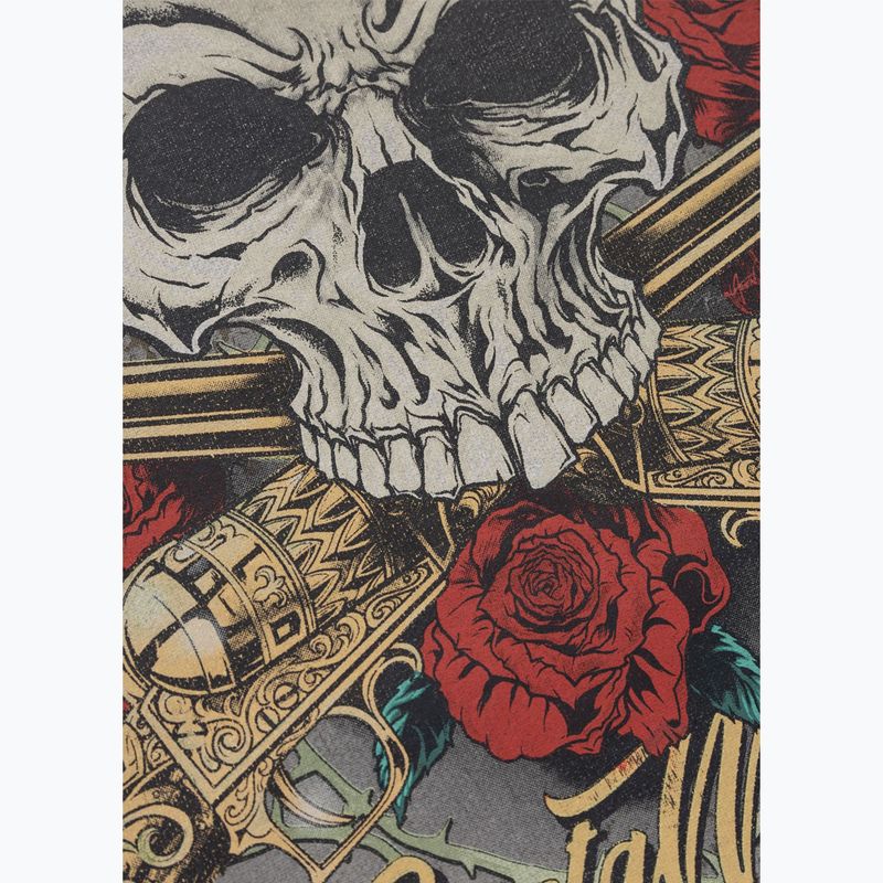 Herren Hoodie Pitbull Santa Muerte Hooded major olive 9