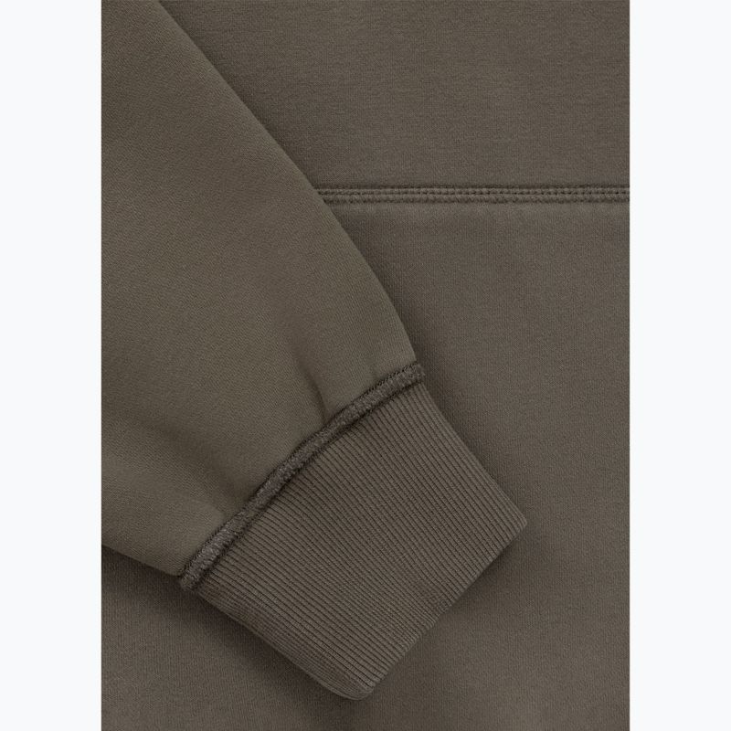 Herren Hoodie Pitbull Santa Muerte Hooded major olive 10