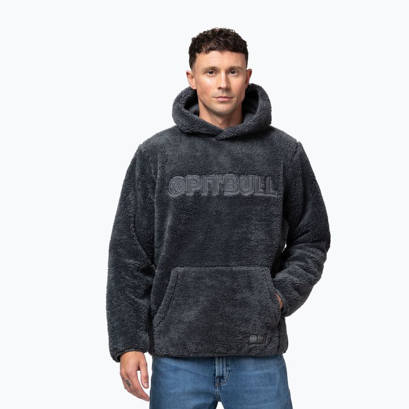 Herren Hoodie Pitbull Aragon Hooded graphite 4