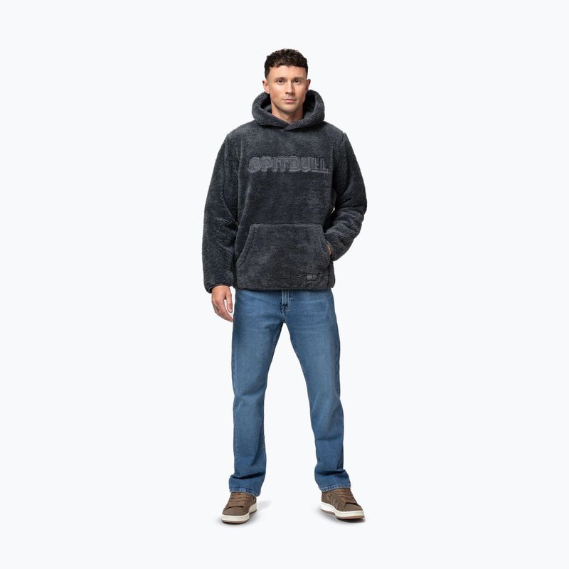 Herren Hoodie Pitbull Aragon Hooded graphite 5