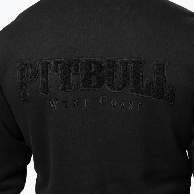 Herren Hoodie Pitbull Ruffin Detroit Hooded Zip black/black 5
