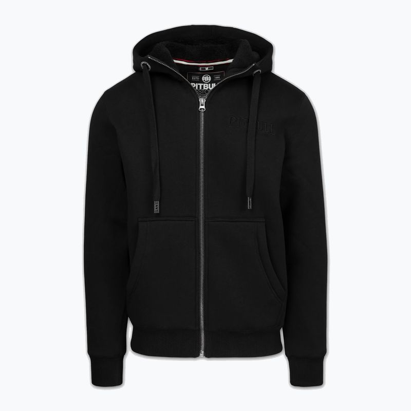Herren Hoodie Pitbull Ruffin Detroit Hooded Zip black/black 6