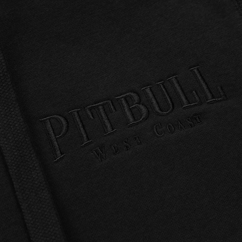 Herren Hoodie Pitbull Ruffin Detroit Hooded Zip black/black 10