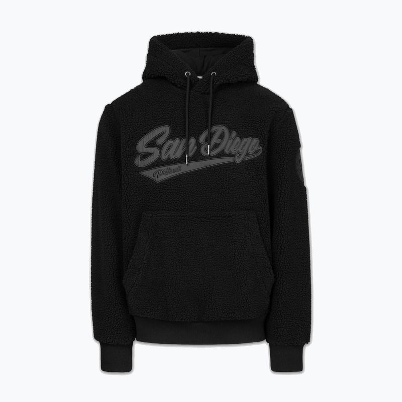 Herren Hoodie Pitbull Galaxy Hooded black 4