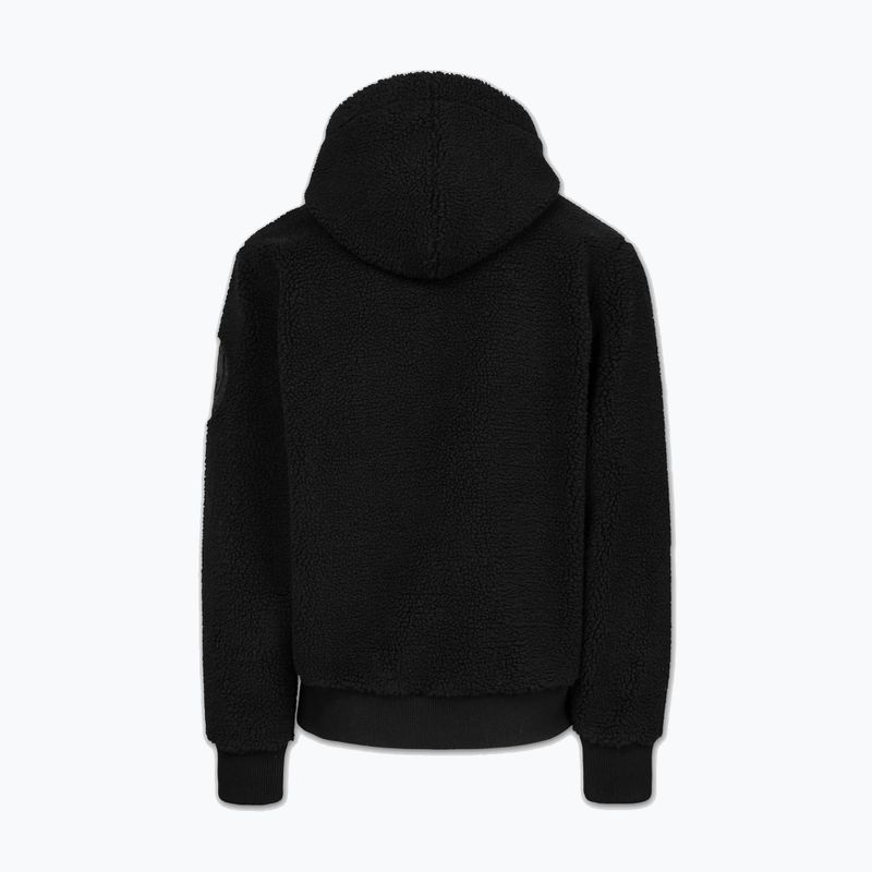 Herren Hoodie Pitbull Galaxy Hooded black 5