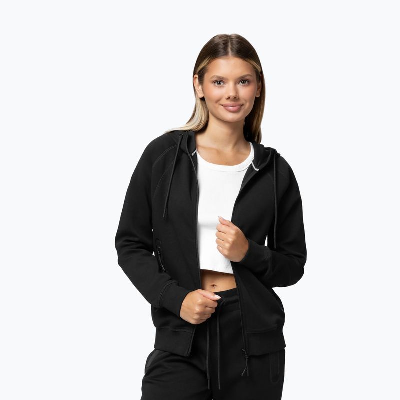 Damen-Hoodie Pitbull Explory Hooded Zip black 4