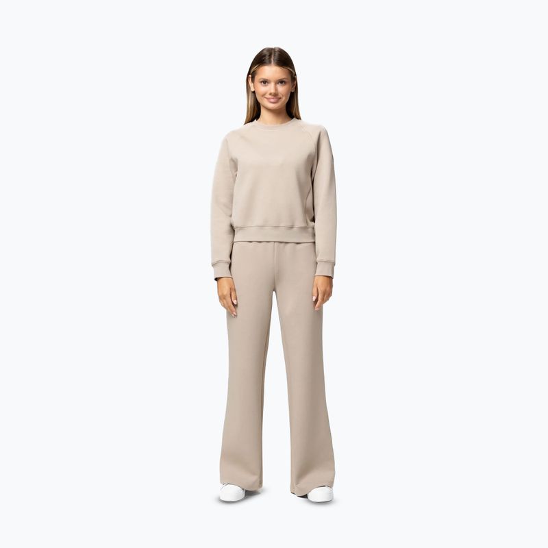 Damen-Sweatshirt Pitbull Discovery Crewneck Sweatshirt cappuccino 2