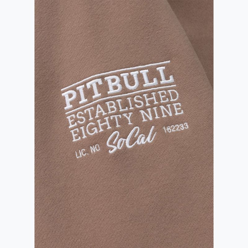 Damen-Sweatshirt Pitbull Crewneck Fiora chocolate mousse 9
