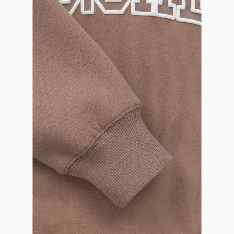 Damen-Sweatshirt Pitbull Crewneck Fiora chocolate mousse 10