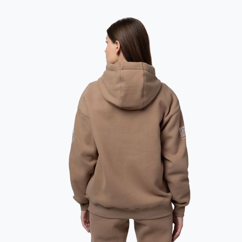 Damen Hoodie Pitbull Fiora Hooded chocolate mousse 4