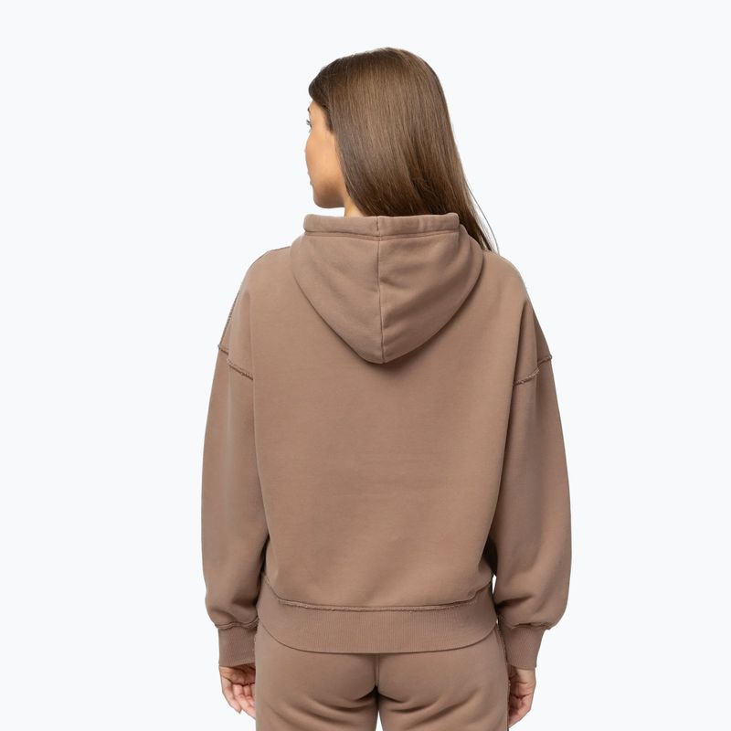 Damen Hoodie Pitbull Lovia Hooded chocolate mousse 3