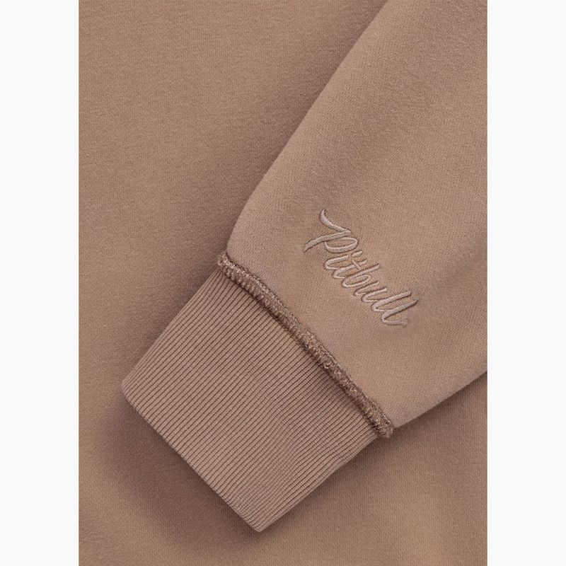 Damen Hoodie Pitbull Lovia Hooded chocolate mousse 8